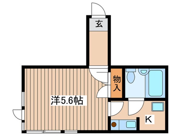 パストラ－レの物件間取画像